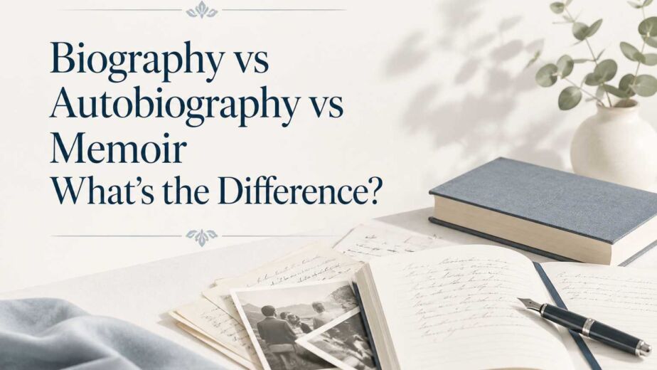 biography vs autobiography